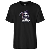 Herren T-Shirt So viele Idioten nur eine Sense Sensenmann