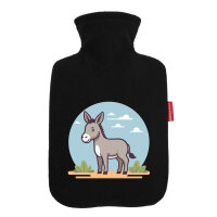 Wärmflasche süßer Esel Comic