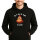 Unisex Hoodie Zu früh. Zu hell. Zu wach. grimmiges Huhn