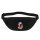 Bauchtasche Fußballspieler bunte Silhouette 2,5 Liter Black