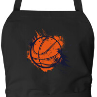 Schürze Basketball bunt mit Taschen