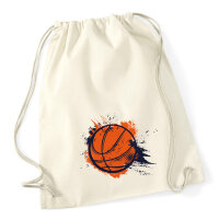 Turnbeutel Basketball bunt 12 Liter