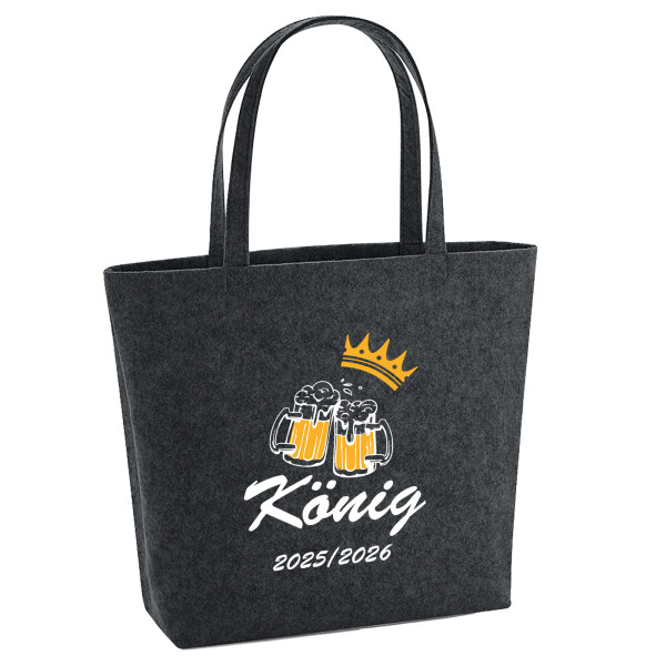 Filz Shopper König 2025/26 Schützenfest 22 Liter