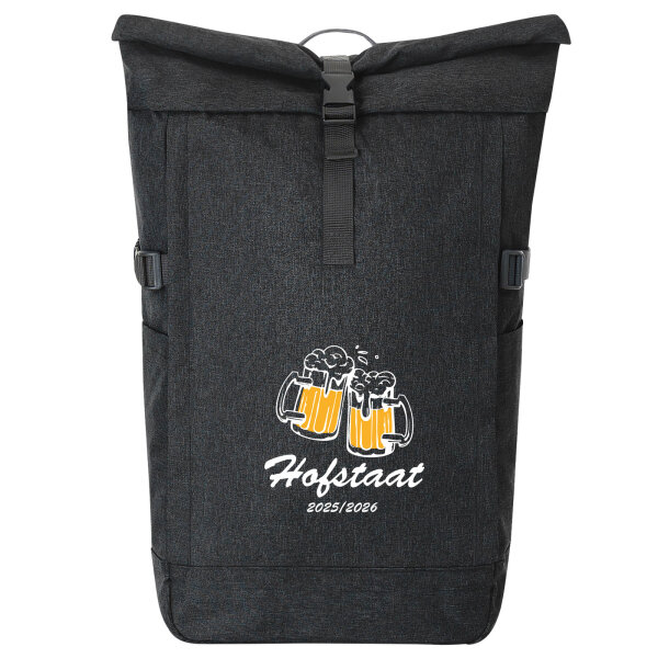 Kurierrucksack Hofstaat 2025/26 Schützenfest 30-44 Liter Black Melange