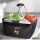 Einkaufskorb faltbar Talahuhn Meme Talahon 20 Liter Black
