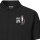 Herren Polo Shirt Hipser Lama Comic Meme