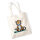 Jutebeutel Yoga Tiger Comic 10 Liter