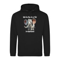 Unisex Hoodie Ich halte das für irrelefant Elefant Meme