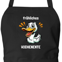 Schürze fröhliches Wochenente Ente Meme mit...