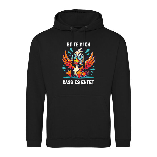 Unisex Hoodie Bitte mach dass es entet Ente Meme