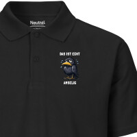 Herren Polo Shirt Das ist echt Amselig Amsel Meme