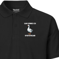 Herren Polo Shirt Gans dünnes Eis Sportsfreund Gans...