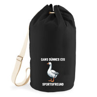 Seesack Gans dünnes Eis Sportsfreund Gans Meme 20...