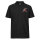 Herren Polo Shirt Baseball Spieler bunte Silhouette