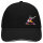 Kappe Baseball Spieler bunte Silhouette