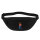 Bauchtasche Tennis Spieler bunte Silhouette 2,5 Liter Black