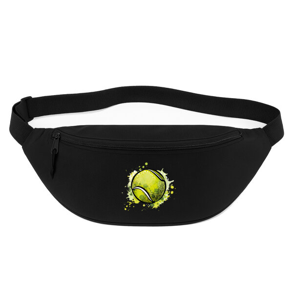 Bauchtasche Tennisball Comic 2,5 Liter Black