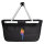 Einkaufskorb faltbar Baseball Pitcher bunte Silhouette 20 Liter Black