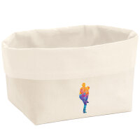Organizer Baseball Pitcher bunte Silhouette