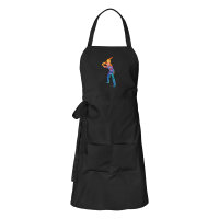 Schürze Baseball Batter Spieler bunte Silhouette mit...