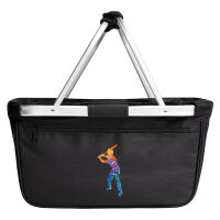 Einkaufskorb faltbar Baseball Batter Spieler bunte...