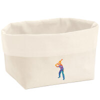 Organizer Baseball Batter Spieler bunte Silhouette