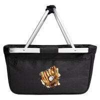 Einkaufskorb faltbar Baseballhandschuh und Ball Spieler...