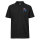 Herren Polo Shirt Football Spieler bunte Silhouette