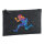 Kulturbeutel Football Spieler bunte Silhouette 1 Liter Charcoal