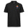 Herren Polo Shirt Boxer Spieler bunte Silhouette