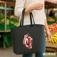 Filz Shopper Boxhandschuh Comic 22 Liter