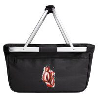 Einkaufskorb faltbar Boxhandschuh Comic 20 Liter Black
