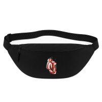 Bauchtasche Boxhandschuh Comic 2,5 Liter Black