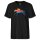 Herren T-Shirt Pferderennen Jockey bunte Silhouette
