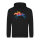 Unisex Hoodie Pferderennen Jockey bunte Silhouette