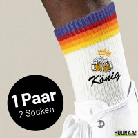 Unisex Socken König Schützenfest Baumwolle