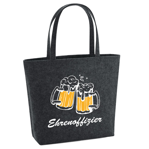Filz Shopper Ehrenoffizier Schützenfest 22 Liter