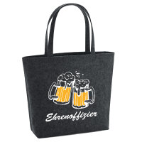 Filz Shopper Ehrenoffizier Schützenfest 22 Liter