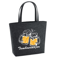 Filz Shopper Tambourmajor Spielmannszug 22 Liter