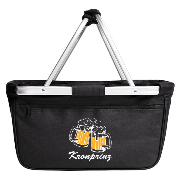 Einkaufskorb faltbar Kronprinz Schützenfest 20 Liter Black