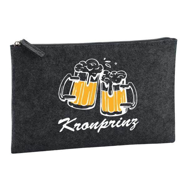 Kulturbeutel Kronprinz Schützenfest 1 Liter Charcoal