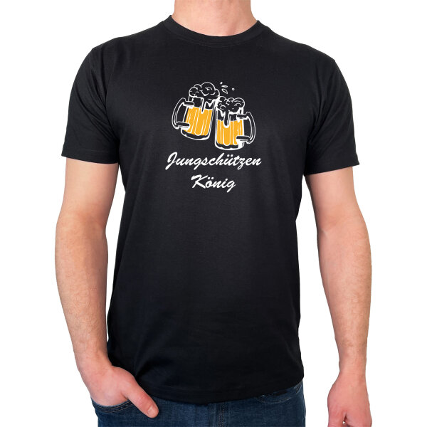 Herren T-Shirt Jungschützenkönig Schützenfest