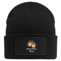 Beanie mit Patch Jungsch&uuml;tzenk&ouml;nig...