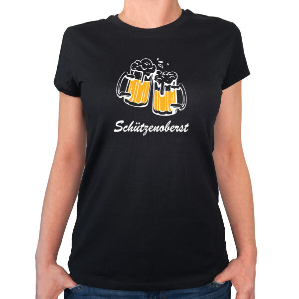 Damen T-Shirt Schützenoberst Schützenfest