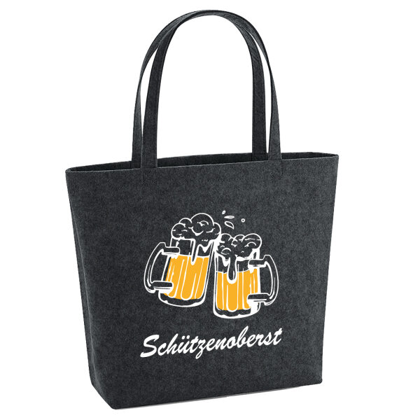 Filz Shopper Schützenoberst Schützenfest 22 Liter
