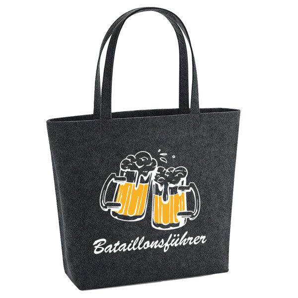 Filz Shopper Bataillonsführer Schützenfest 22 Liter