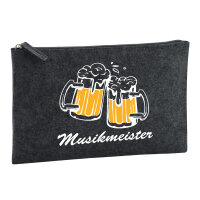 Kulturbeutel Musikmeister Schützenfest 1 Liter Charcoal