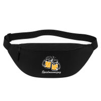 Bauchtasche Spielmannszug Schützenfest 2,5 Liter Black