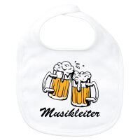 Baby Lätzchen Musikleiter Spielmannszug Klettverschluss