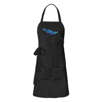 Schürze Schwimmen bunte Silhouette